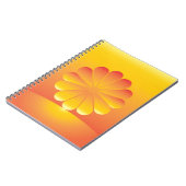 de zon stijgt notitieboek (Linkerzijde)