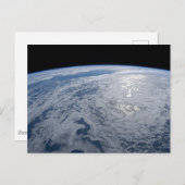 De zon straalt uit op de Stille Zuidzee. Briefkaart (Voorkant / Achterkant)