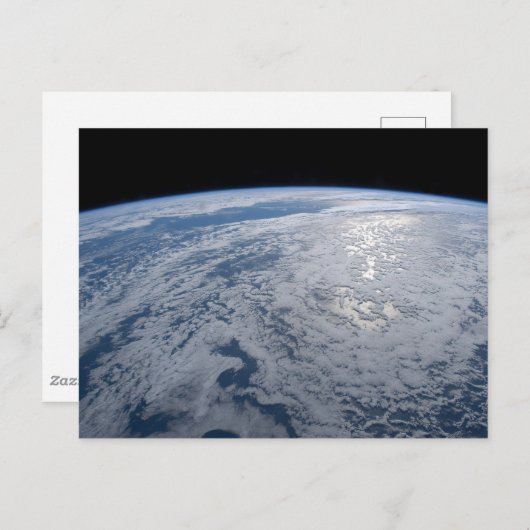 De zon straalt uit op de Stille Zuidzee. Briefkaart (Voorkant / Achterkant)