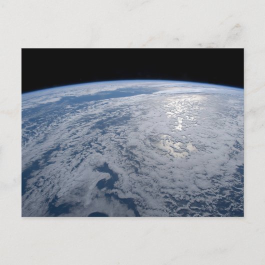 De zon straalt uit op de Stille Zuidzee. Briefkaart (Voorkant)