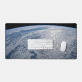De zon straalt uit op de Stille Zuidzee. Bureaumat (Keyboard & Muis)