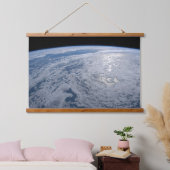 De zon straalt uit op de Stille Zuidzee. Hangend Wandkleed (Slaapkamer)