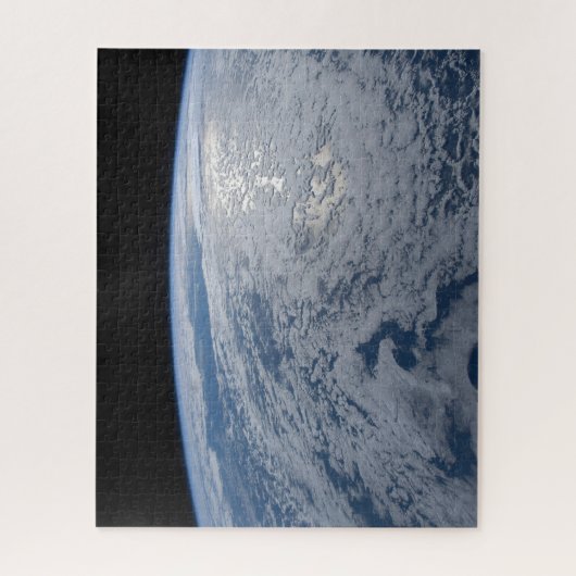 De zon straalt uit op de Stille Zuidzee. Legpuzzel (Verticaal)