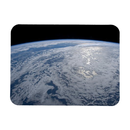 De zon straalt uit op de Stille Zuidzee. Magneet (Horizontaal)