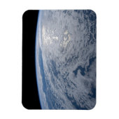 De zon straalt uit op de Stille Zuidzee. Magneet (Verticaal)