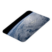 De zon straalt uit op de Stille Zuidzee. Magneet (Linkerzijde)