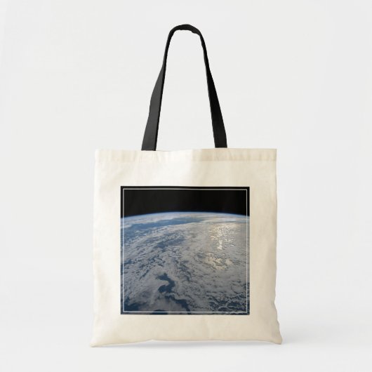 De zon straalt uit op de Stille Zuidzee. Tote Bag (Voorkant)