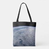 De zon straalt uit op de Stille Zuidzee. Tote Bag (Achterkant)