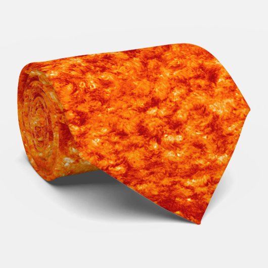 De zon stropdas (Opgerold)