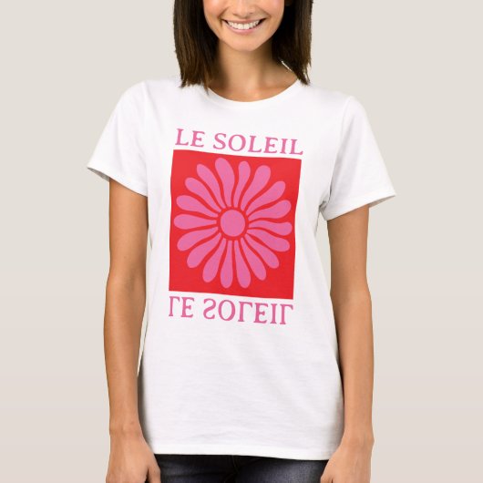 De zon t-shirt (Voorkant)