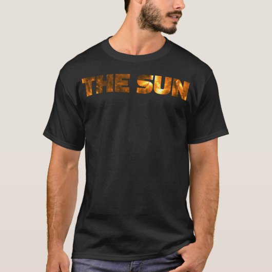 De zon t-shirt (Voorkant)