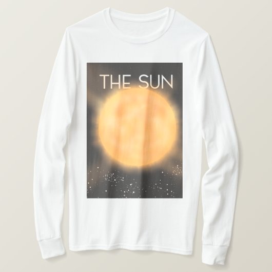 De zon t-shirt (Design voorkant)