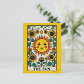 De zon Tarot Kaart zonneschijn (Staand voorkant)