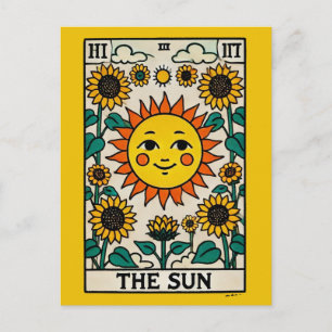 De zon Tarot Kaart zonneschijn