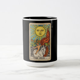 De Zon Tarot Tweekleurige Koffiemok