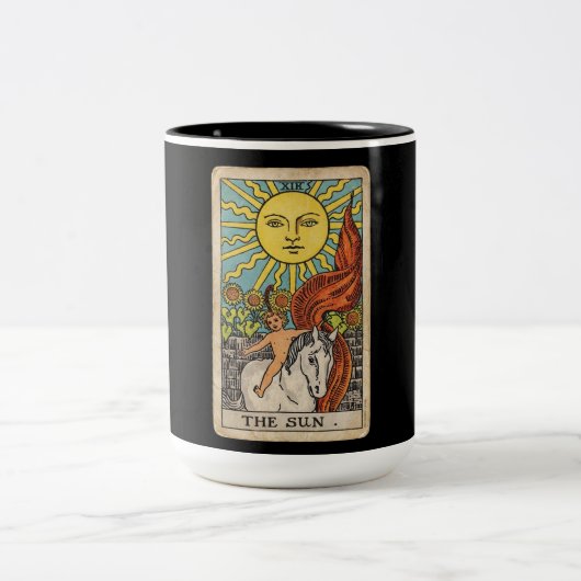 De Zon Tarot Tweekleurige Koffiemok (Center)
