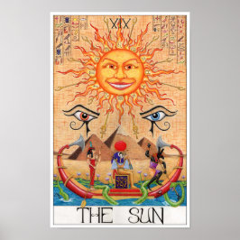 De Zon tarotkaart Poster