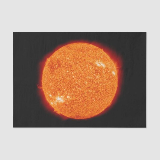 De zon tissuepapier (Voorkant)