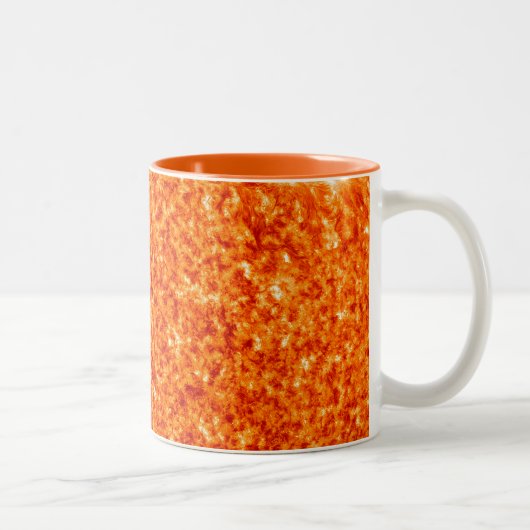 De zon tweekleurige koffiemok (Rechts)