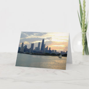 De Zon van Chicago Kaart