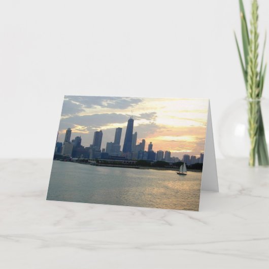 De Zon van Chicago Kaart (Voorkant)