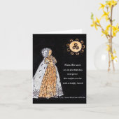 De Zon van de zonnestilstand en Soeverein Kaart (Gele Bloem)