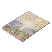 De zon van Edvard Munch Notitieboek (Linkerzijde)