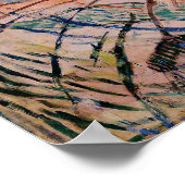 De zon van Edvard Munch Poster (Hoek)