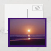 De Zon van het strand Briefkaart (Voorkant / Achterkant)
