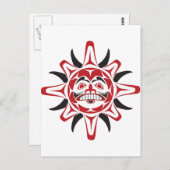 De Zon van Tlingit Briefkaart (Voorkant / Achterkant)