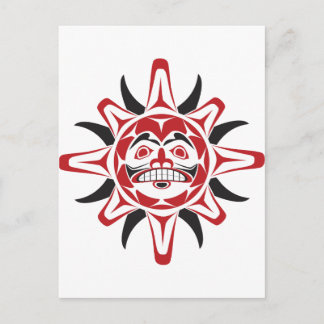De Zon van Tlingit Briefkaart