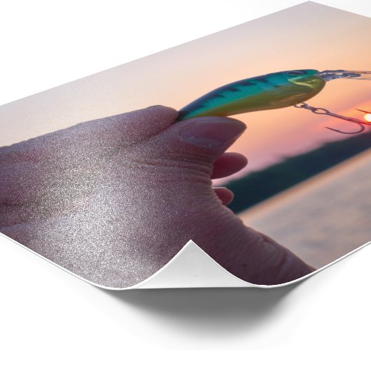 De zon vangen foto afdruk (Hoek)