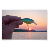 De zon vangen foto afdruk (Voorkant)