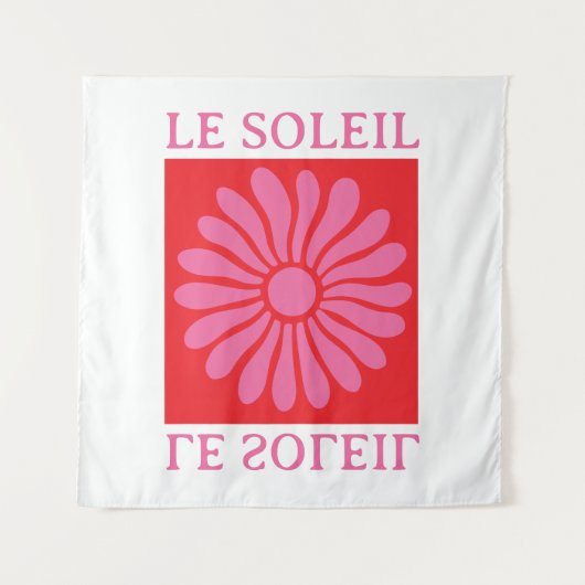 De zon wandkleed (Voorkant)