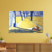 De zon wassen, 1905 canvas afdruk (Insitu (Woonkamer))
