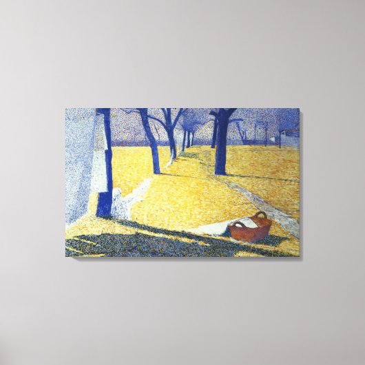 De zon wassen, 1905 canvas afdruk (Voorkant)