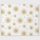 De zon, wrappend papier (Vlak)