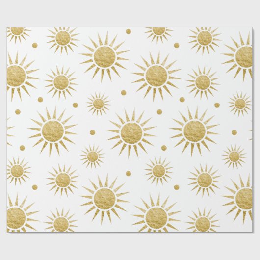 De zon, wrappend papier (Vlak)