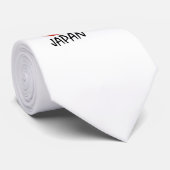 De zon zal altijd weer stijgen. (Japan) #1 Stropdas (Opgerold)