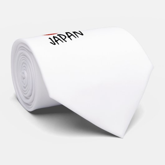 De zon zal altijd weer stijgen. (Japan) #1 Stropdas (Opgerold)