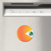 De zon zal de aarde doorslikken magneet (Insitu (Vaatwasser))