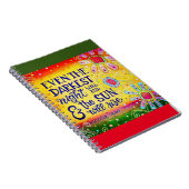 De zon zal weer opkomen als aanmoediging tot inspi notitieboek (Rechterzijde)