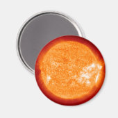 De zon, zonne-astronomie Collector Magnet (Voorkant / Achterkant)