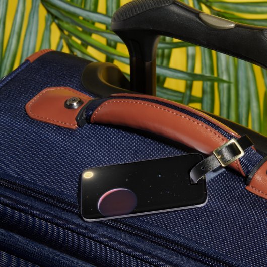 De zonachtige ster Kepler 51 & drie reuzenplaneten Bagagelabel (Voorkant Insitu 3)