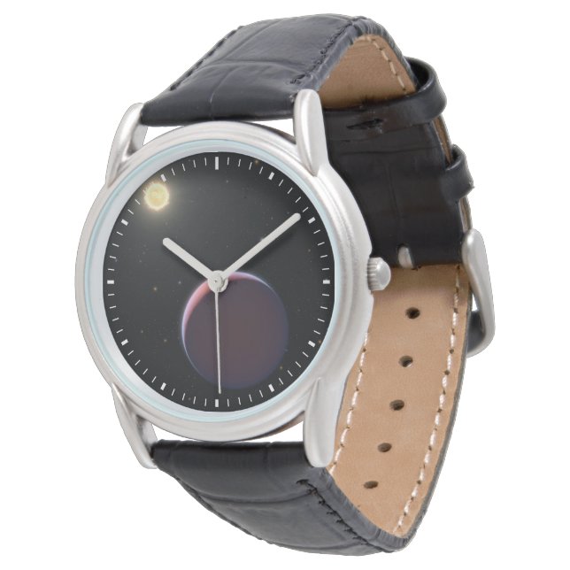 De zonachtige ster Kepler 51 & drie reuzenplaneten Horloge (Gekanteld)