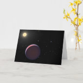 De zonachtige ster Kepler 51 & drie reuzenplaneten Kaart (Gele Bloem)