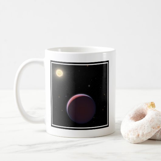 De zonachtige ster Kepler 51 & drie reuzenplaneten Koffiemok (Met donut)