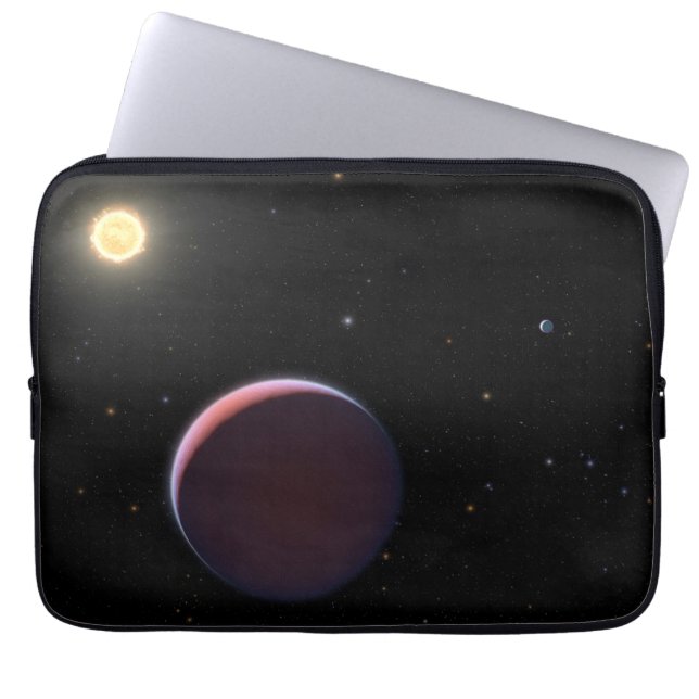 De zonachtige ster Kepler 51 & drie reuzenplaneten Laptop Sleeve (Voorkant)