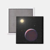 De zonachtige ster Kepler 51 & drie reuzenplaneten Magneet (Voorkant / Achterkant)