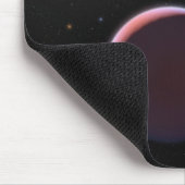 De zonachtige ster Kepler 51 & drie reuzenplaneten Muismat (Hoek)